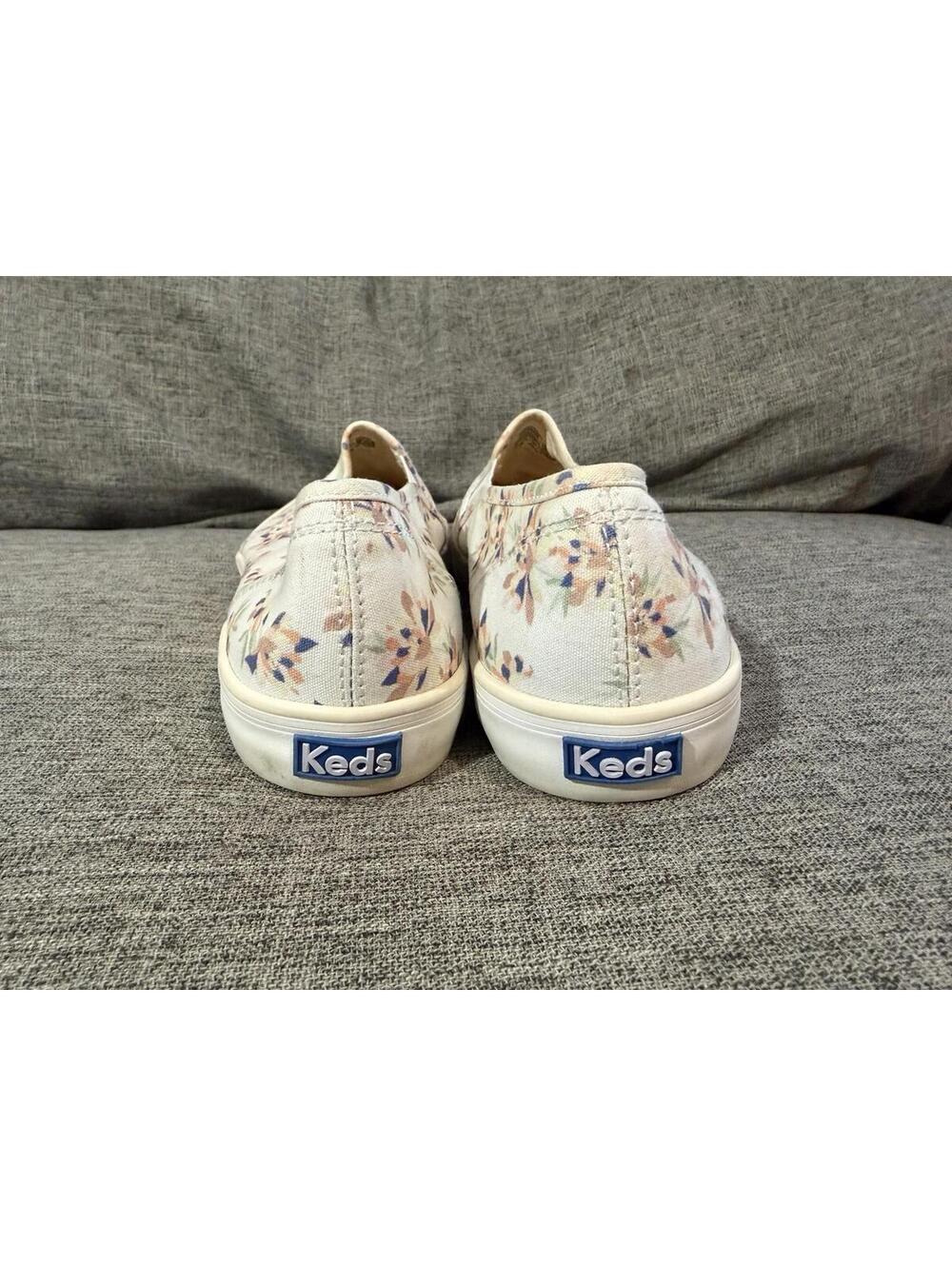 Keds Womens Double Decker Slip On Sneakers Womens Size 10 Floral - Picture 3 of 8